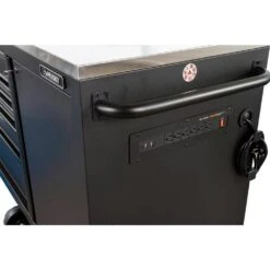 Husky 96 In. W X 24 In. D 9-Drawer Heavy-Duty Mobile Workbench With Stainless Steel Top In Matte Black -Husky Shop matte black husky mobile workbenches hotc9609bb1m fa 1000