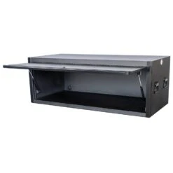 Husky Modular Tool Storage 55 In. W X 24 In. D Heavy Duty Matte Black Top Tool Chest -Husky Shop matte black husky side tool cabinets lockers hotc55xdbb1h c3 1000