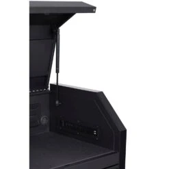 Husky Tool Storage 52 In. W X 20 In. D Heavy Duty Rolling Tool Chest Combo In Matte Black -Husky Shop matte black husky tool chest combos h52ch6tr9hdv4 1f 1000