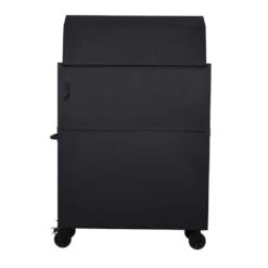 Husky Tool Storage 52 In. W X 20 In. D Heavy Duty Rolling Tool Chest Combo In Matte Black -Husky Shop matte black husky tool chest combos h52ch6tr9hdv4 66 1000