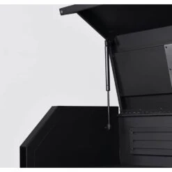 Husky Tool Storage 52 In. W X 20 In. D Heavy Duty Rolling Tool Chest Combo In Matte Black -Husky Shop matte black husky tool chest combos h52ch6tr9hdv4 76 1000