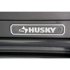 Husky HD 46 In. Wide 24.5 In. Deep 12-Drawer Tool Chest And Rolling Cab Set, Matte Black -Husky Shop matte black husky tool chest combos hotc4612bb1s 1d 1000