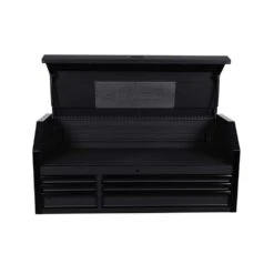 Husky Tool Storage 52 In. W Heavy Duty Matte Black Top Tool Chest -Husky Shop matte black husky top tool chests h52ch6hdv4 1d 1000