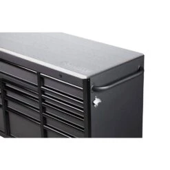 Husky Heavy-Duty 72 In. W15-Drawer Matte Black Mobile Workbench Cabinet With Stainless Steel Top 17 Husky Heavy-Duty 72 In. W15-Drawer Matte Black Mobile Workbench Cabinet With Stainless Steel Top -Husky Shop matte black with black trim husky mobile workbenches h72mwc15dl tl 44 1000