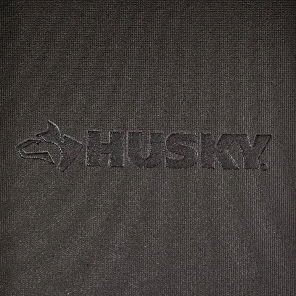 Husky Tool Storage 62 In. W Heavy Duty Matte Black Mobile Workbench Cabinet With Adjustable Height Wood Top 13 Husky Tool Storage 62 In. W Heavy Duty Matte Black Mobile Workbench Cabinet With Adjustable Height Wood Top - Image 13