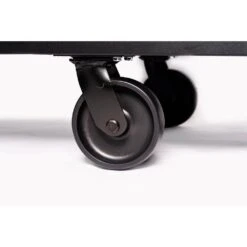 Husky 84 In. W X 24 In. D 18-Drawer Heavy-Duty Mobile Workbench With Stainless Steel Top In Matte Black -Husky Shop matte black with black trim mobile workbenches hotc8418bb1m 77 1000