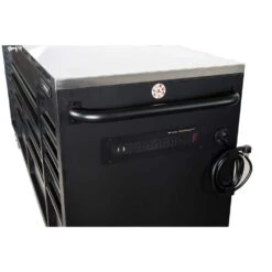 Husky 84 In. W X 24 In. D 18-Drawer Heavy-Duty Mobile Workbench With Stainless Steel Top In Matte Black -Husky Shop matte black with black trim mobile workbenches hotc8418bb1m fa 1000