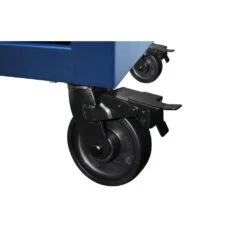 Husky Heavy-Duty 61 In. W X 24 In. D Mobile Workbench In Matte Blue -Husky Shop matte blue husky side tool cabinets lockers hotc8010bb1d 4f 1000