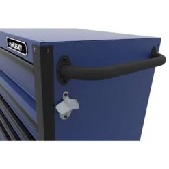 Husky Heavy-Duty 52 In. W 15-Drawer Matte Blue Steel Rolling Tool Chest Combo -Husky Shop matte blue husky tool chest combos h52ch6tr9hdv4bl 1f 1000