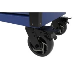 Husky Heavy-Duty 52 In. W 15-Drawer Matte Blue Steel Rolling Tool Chest Combo -Husky Shop matte blue husky tool chest combos h52ch6tr9hdv4bl 76 1000