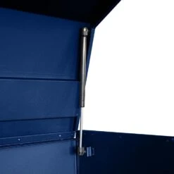 Husky 56 In. W X 22 In. D Heavy Duty 23-Drawer Combination Rolling Tool Chest And Top Tool Cabinet Set In Matte Blue 21 Husky 56 In. W X 22 In. D Heavy Duty 23-Drawer Combination Rolling Tool Chest And Top Tool Cabinet Set In Matte Blue -Husky Shop matte blue with black finishes husky tool chest combos hotc5623bl2s 1f 1000