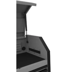 Husky Heavy-Duty 52 In. W 15-Drawer Matte Gray Steel Rolling Tool Chest Combo -Husky Shop matte gray husky tool chest combos h52ch6tr9hdv4gr c3 1000