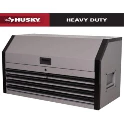 Husky Heavy Duty 42 In. W X 20 In. D 5-Drawer Matte Gray Top Tool Chest