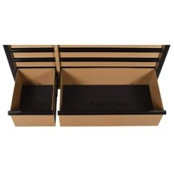 Husky Heavy Duty 52 In. W 9-Drawer Matte Tan Rolling Tool Cabinet 23 Husky Heavy Duty 52 In. W 9-Drawer Matte Tan Rolling Tool Cabinet -Husky Shop matte tan husky tool cabinets h52tr9hdv4tan 76 1000