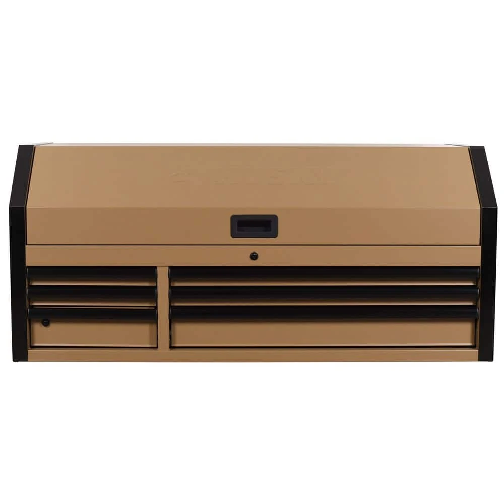 Husky Heavy Duty 52 In. W 6-Drawer Matte Tan Top Tool Chest 5 Husky Heavy Duty 52 In. W 6-Drawer Matte Tan Top Tool Chest - Image 5