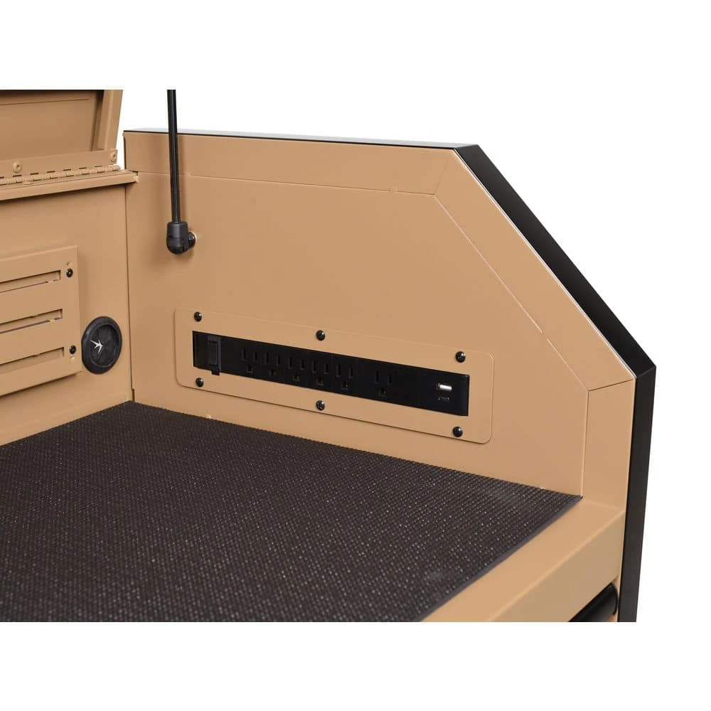 Husky Heavy Duty 52 In. W 6-Drawer Matte Tan Top Tool Chest 8 Husky Heavy Duty 52 In. W 6-Drawer Matte Tan Top Tool Chest - Image 8