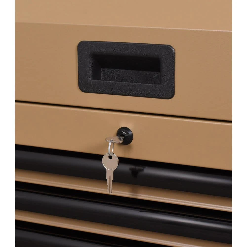 Husky Heavy Duty 52 In. W 6-Drawer Matte Tan Top Tool Chest 7 Husky Heavy Duty 52 In. W 6-Drawer Matte Tan Top Tool Chest - Image 7