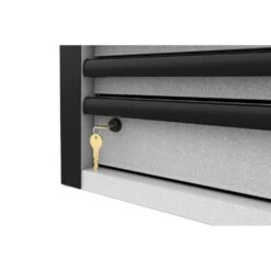 Husky Heavy-Duty 52 In. W 15-Drawer Matte White Steel Rolling Tool Chest Combo -Husky Shop matte white husky tool chest combos h52ch6tr9hdv4wh 1f 1000