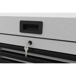 Husky Heavy-Duty 52 In. W 15-Drawer Matte White Steel Rolling Tool Chest Combo -Husky Shop matte white husky tool chest combos h52ch6tr9hdv4wh 4f 1000