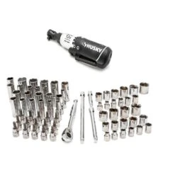 Husky 3/8 In. Drive Mechanics Tool Set With 3/8 In. Drive Cordless Ratchet (71-Piece) 10 Husky 3/8 In. Drive Mechanics Tool Set With 3/8 In. Drive Cordless Ratchet (71-Piece) -Husky Shop mechanics tool sets h70mts3dcratcb 40 1000