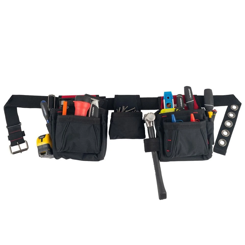 Husky Handyman 2-Bag Work Tool Belt 3 Husky Handyman 2-Bag Work Tool Belt - Image 3