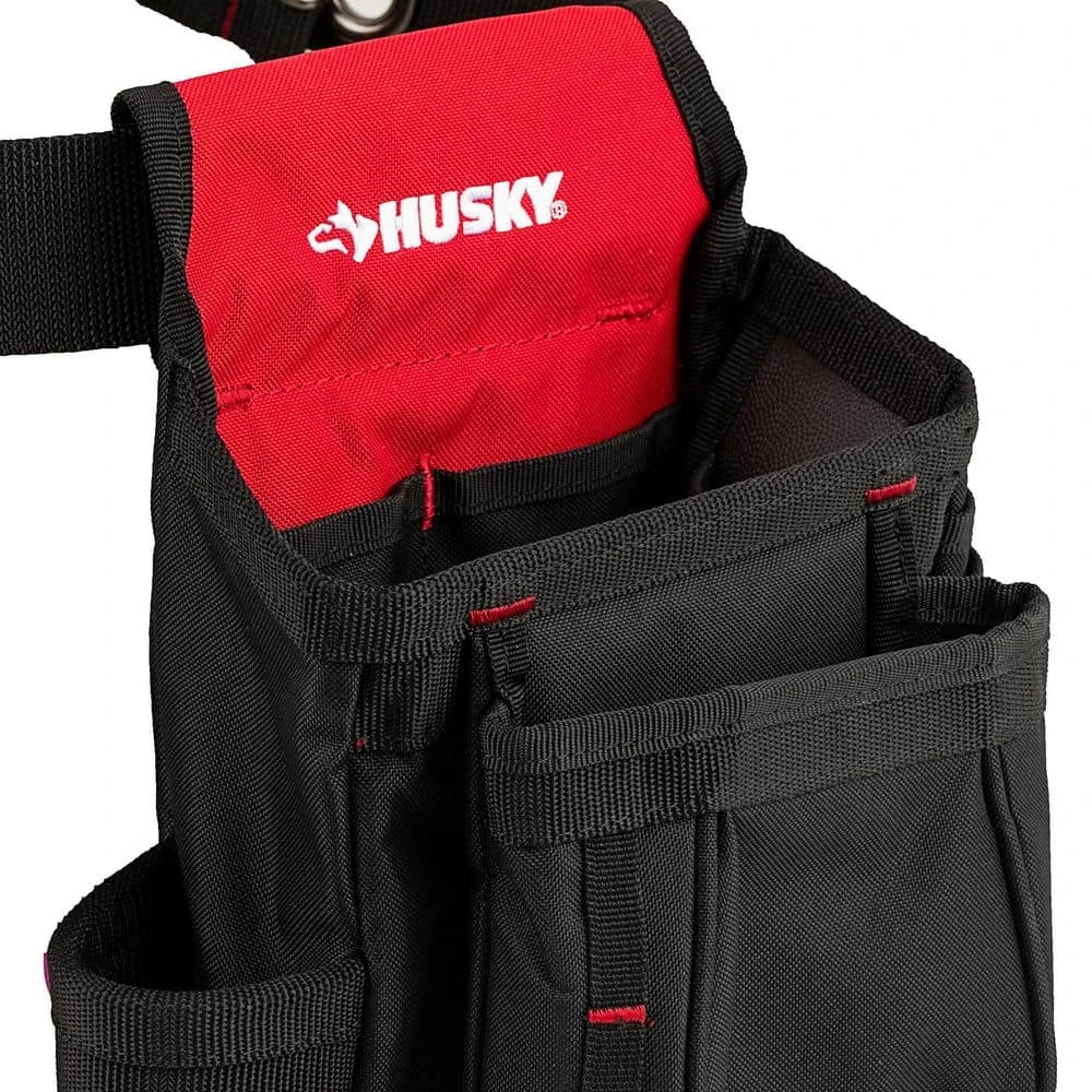 Husky Handyman 2-Bag Work Tool Belt 4 Husky Handyman 2-Bag Work Tool Belt - Image 4
