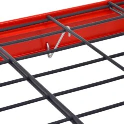 Husky 5-Tier Heavy Duty Steel Garage Storage Shelving Unit In Red (48 In. W X 78 In. H X 24 In. D) -Husky Shop red black husky freestanding shelving units mr482478w5 r 44 1000