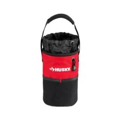 Husky 5 In. 10 Pocket Utility Sack Tool Bag -Husky Shop red black husky tool bags hd50200 th a0 1000