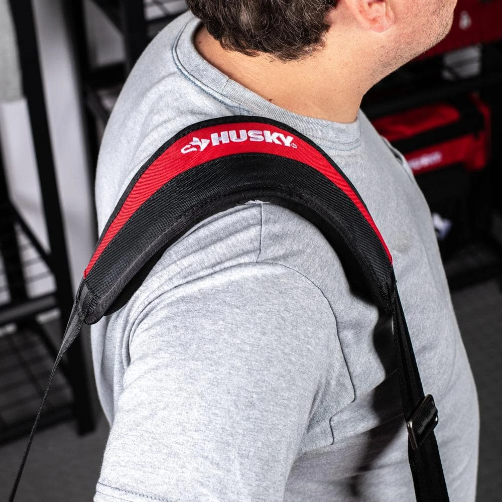 Husky 3.5 In. Detachable Padded Tool Bag Shoulder Strap 1 Husky 3.5 In. Detachable Padded Tool Bag Shoulder Strap