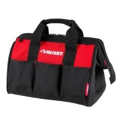 Husky 15 In. 8 Pocket Zippered Tool Bag 18 Husky 15 In. 8 Pocket Zippered Tool Bag -Husky Shop red black husky tool bags hd60015 th 66 1000