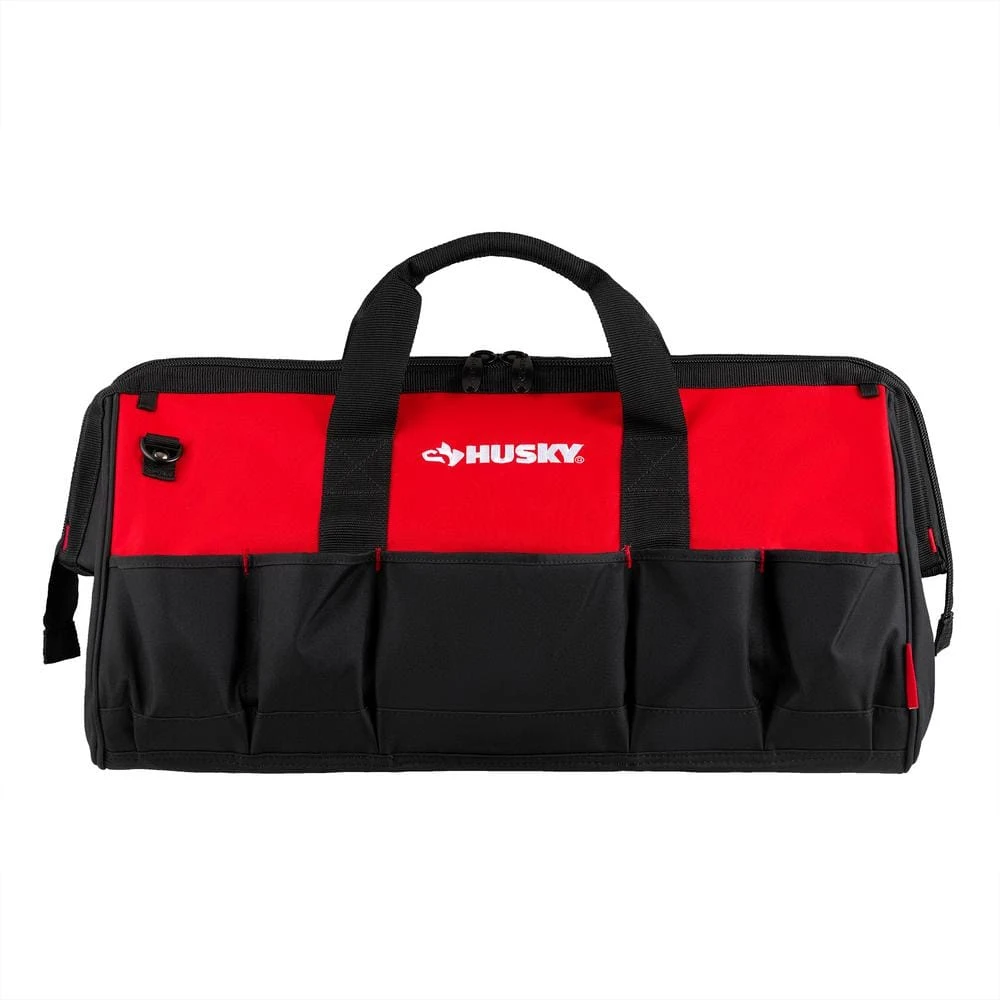 Husky 24 In. 16 Pocket Zippered Tool Bag 1 Husky 24 In. 16 Pocket Zippered Tool Bag