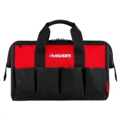 Husky 18 In., 15 In. And 12 In. Tool Bag Combo -Husky Shop red black husky tool bags hd60258a th fd 1d 1000