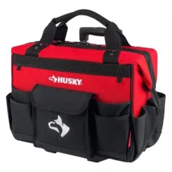 Husky 18 In. 18 Pocket Rolling Tool Bag 22 Husky 18 In. 18 Pocket Rolling Tool Bag -Husky Shop red black husky tool bags hd65018 th 4f 1000