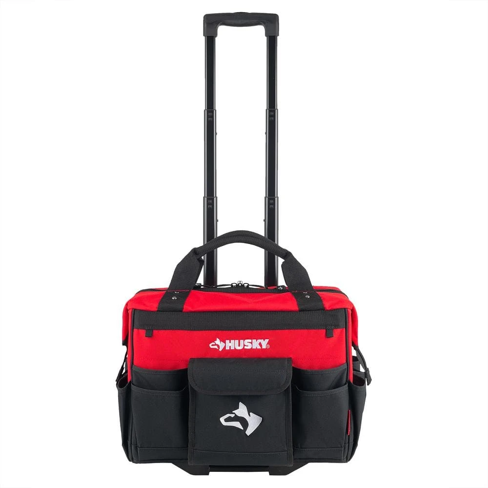 Husky 18 In. 18 Pocket Rolling Tool Bag 6 Husky 18 In. 18 Pocket Rolling Tool Bag - Image 6