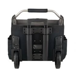 Husky 18 In. Rolling Open Tote Tool Bag With Extended Handle -Husky Shop red black husky tool bags hdroller th 4f 1000