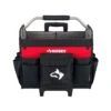 Husky 18 In. Rolling Open Tote Tool Bag With Extended Handle -Husky Shop red black husky tool bags hdroller th 64 1000