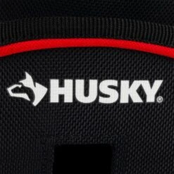 Husky 4.5 In. Clip On Tape Measure Tool Belt Pouch -Husky Shop red black husky tool belts hd54011 th fa 1000