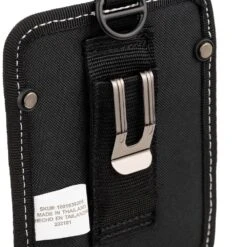 Husky 5 In. 3-Pocket Clip On Tool Belt Pouch -Husky Shop red black husky tool belts hd54183 th 4f 1000