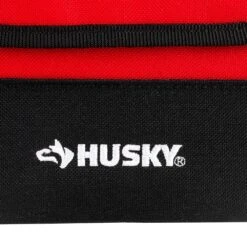 Husky 7 In. Clip On Tool Belt Pouch -Husky Shop red black husky tool belts hd55300 th fa 1000