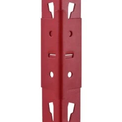 Husky 5-Tier Heavy Duty Boltless Steel Garage Storage Shelving Unit In Red (48 In. W X 78 In. H X 24 In. D) -Husky Shop red husky freestanding shelving units n2r482478w5r fa 1000