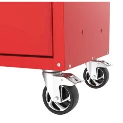 Husky Modular 20 In. W X 20 In. D Standard Duty 3-Shelf Red Rolling Side Tool Chest -Husky Shop red husky side tool cabinets lockers h20lockmodred 44 1000