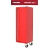 Husky Modular 20 In. W X 20 In. D Standard Duty 3-Shelf Red Rolling Side Tool Chest -Husky Shop red husky side tool cabinets lockers h20lockmodred 64 1000