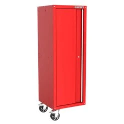 Husky Modular 20 In. W X 20 In. D Standard Duty 3-Shelf Red Rolling Side Tool Chest -Husky Shop red husky side tool cabinets lockers h20lockmodred c3 1000