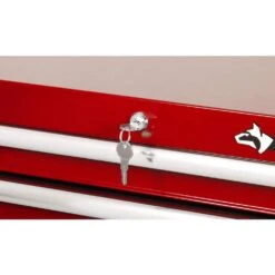 Husky Standard-Duty 27 In. W X 18 In. D 5-Drawer Red Rolling Tool Cabinet 16 Husky Standard-Duty 27 In. W X 18 In. D 5-Drawer Red Rolling Tool Cabinet -Husky Shop red husky tool cabinets h27tr5red 1f 1000