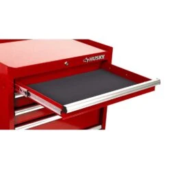 Husky Standard-Duty 27 In. W X 18 In. D 5-Drawer Red Rolling Tool Cabinet 15 Husky Standard-Duty 27 In. W X 18 In. D 5-Drawer Red Rolling Tool Cabinet -Husky Shop red husky tool cabinets h27tr5red 4f 1000