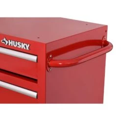 Husky Standard Duty 42 In. 8-Drawer Red Rolling Tool Cabinet -Husky Shop red husky tool cabinets h42tr8red 44 1000
