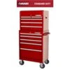 Husky Tool Storage 27 In. W X 18 In. D Standard Duty Red Rolling Tool Chest Combo -Husky Shop red husky tool chest combos h27ch5tr5red 64 1000