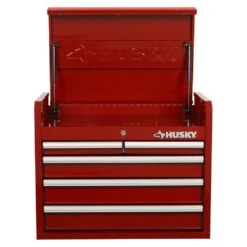 Husky 26 In. W X 16 In. D 5-Drawer Red Top Tool Chest 12 Husky 26 In. W X 16 In. D 5-Drawer Red Top Tool Chest -Husky Shop red husky top tool chests h26ch5red 1d 1000