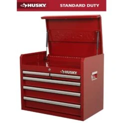 Husky 26 In. W X 16 In. D 5-Drawer Red Top Tool Chest