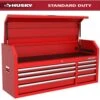 Husky Modular Tool Storage 52 In. W X 16 In. D Standard Duty Red Top Tool Chest